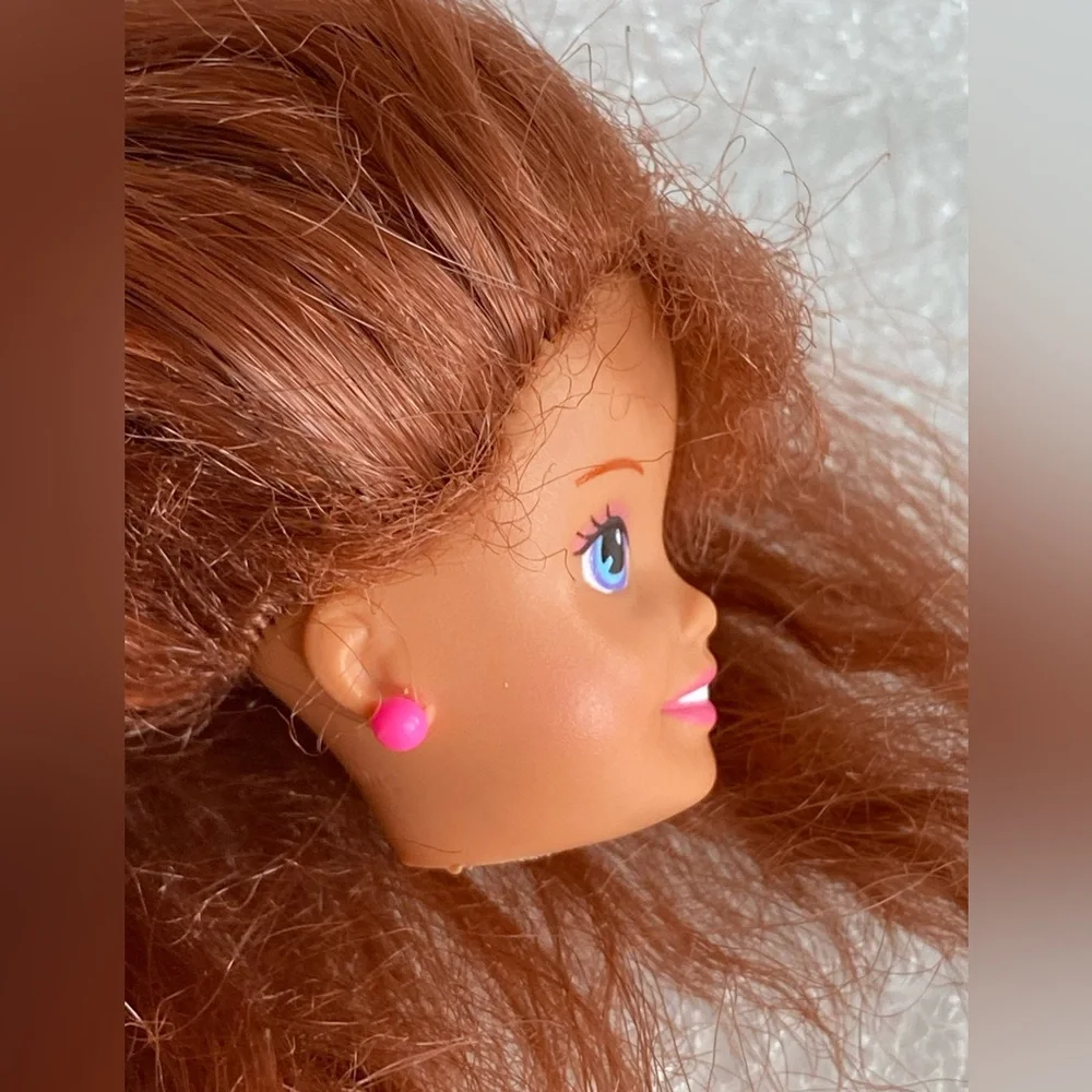 Vintage 1990s Barbie Stacie's Friend WHITNEY Doll - HEAD Replacement Only